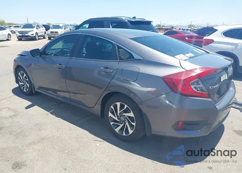 2016 Honda Civic Ex из США, поврежденный, VIN 2HGFC2F72GH504350